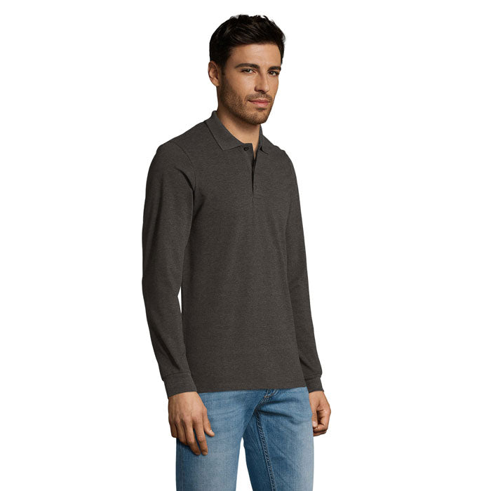 Perfect Men's Long Sleeved Polo Shirt