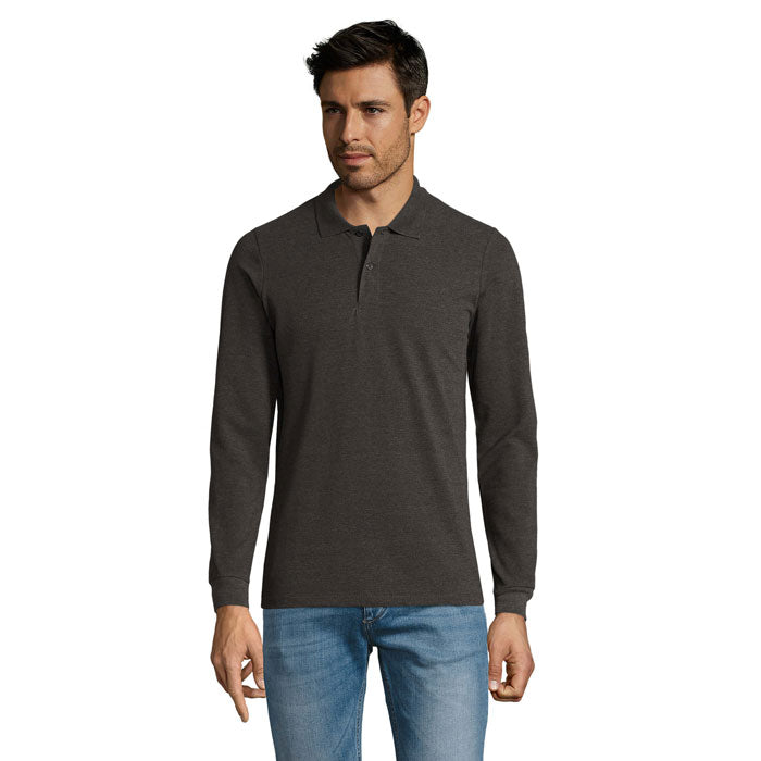 Perfect Men's Long Sleeved Polo Shirt