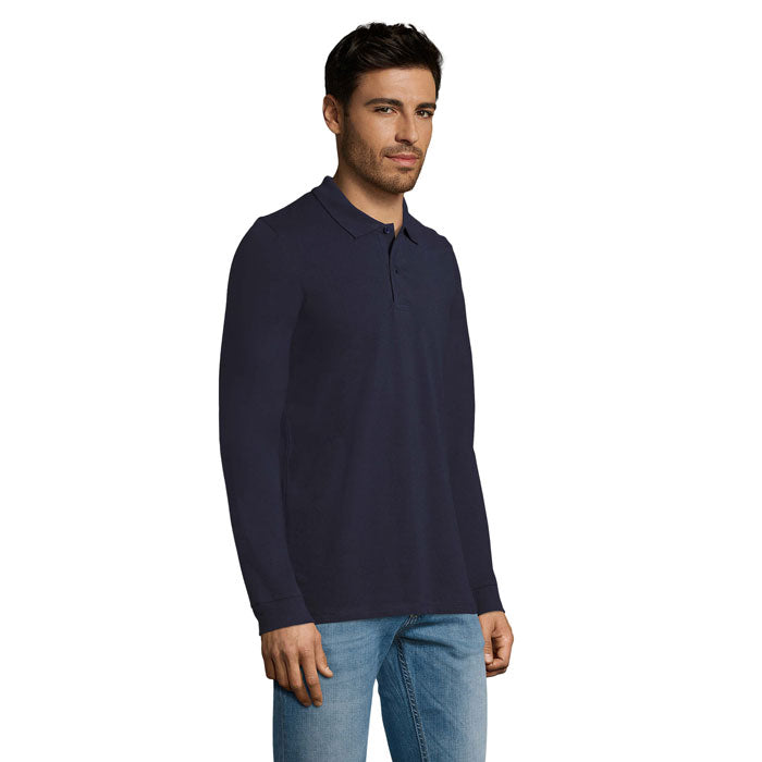 Perfect Men's Long Sleeved Polo Shirt