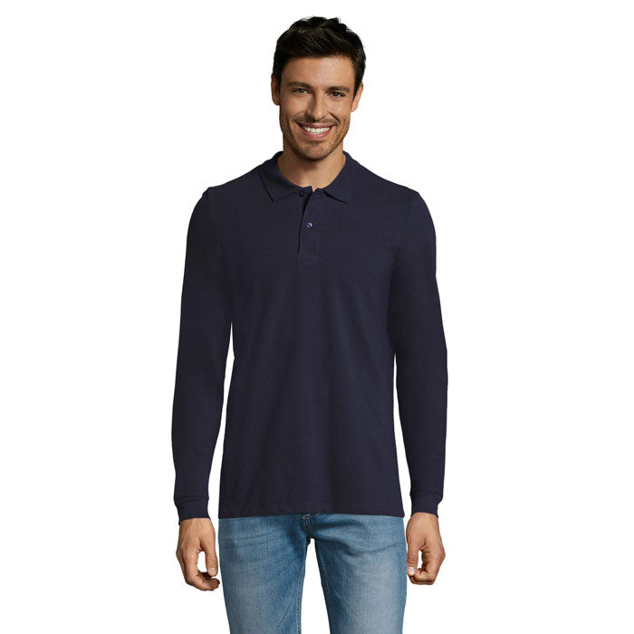 Perfect Men's Long Sleeved Polo Shirt