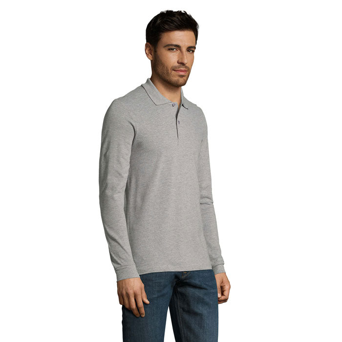 Perfect Men's Long Sleeved Polo Shirt