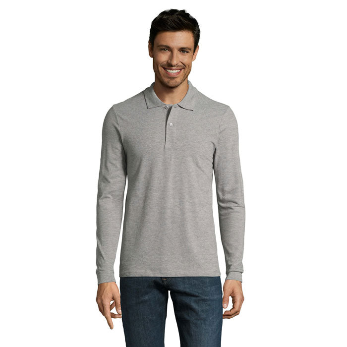 Perfect Men's Long Sleeved Polo Shirt
