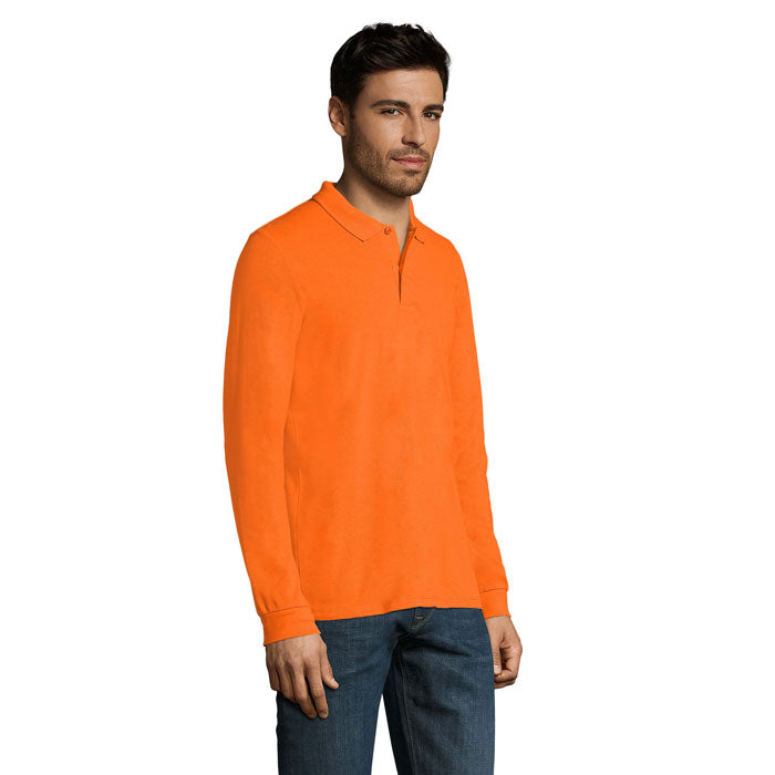 Perfect Men's Long Sleeved Polo Shirt
