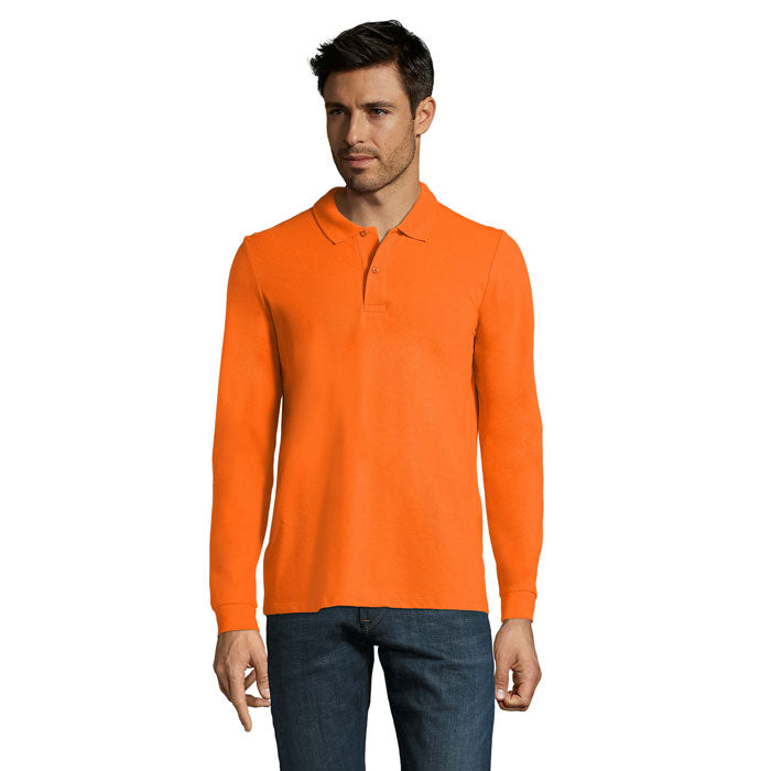 Perfect Men's Long Sleeved Polo Shirt