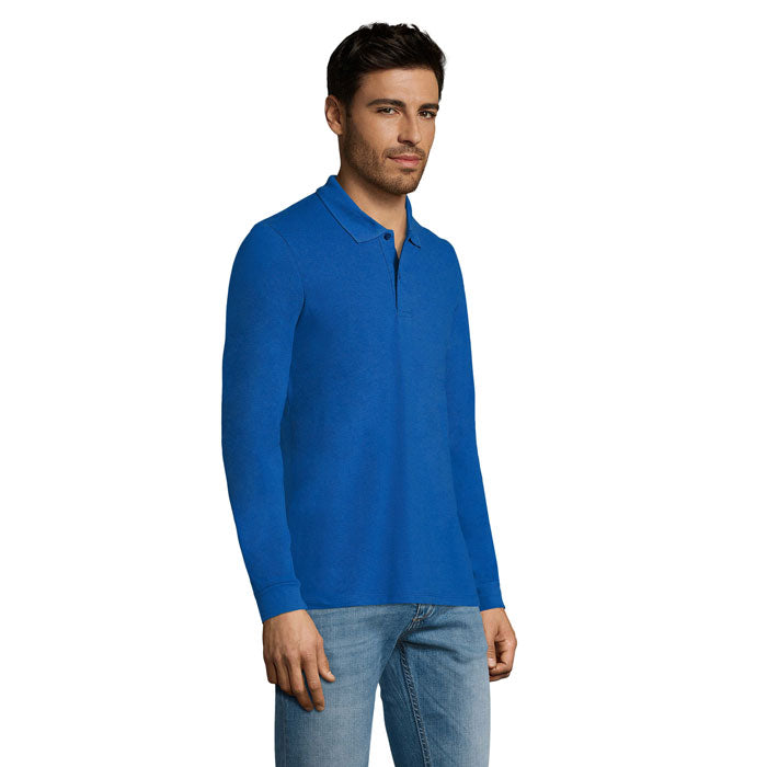 Perfect Men's Long Sleeved Polo Shirt