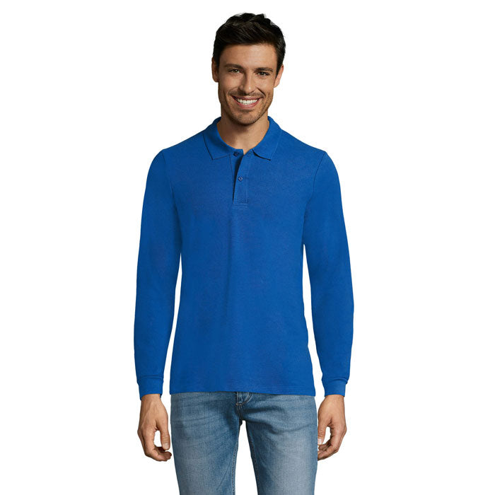 Perfect Men's Long Sleeved Polo Shirt