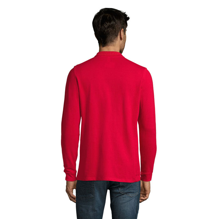 Perfect Men's Long Sleeved Polo Shirt