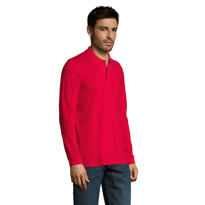 Perfect Men's Long Sleeved Polo Shirt