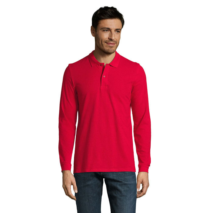 Perfect Men's Long Sleeved Polo Shirt