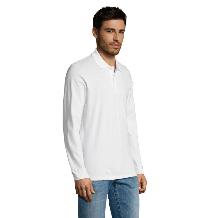 Perfect Men's Long Sleeved Polo Shirt