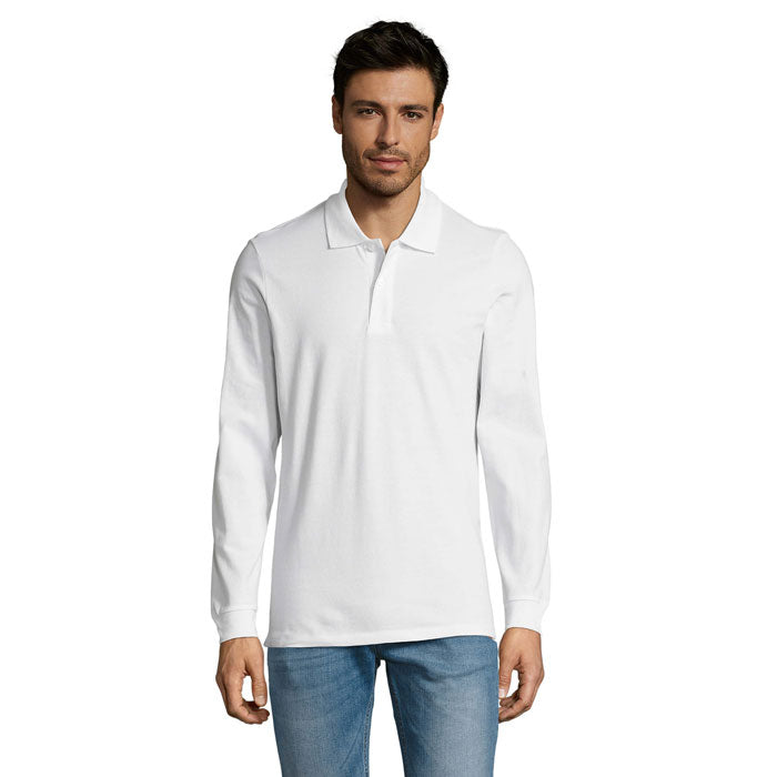 Perfect Men's Long Sleeved Polo Shirt