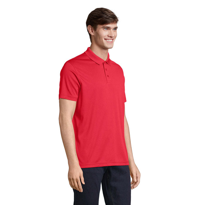 Pitcher Unisex Sports Polo Shirt
