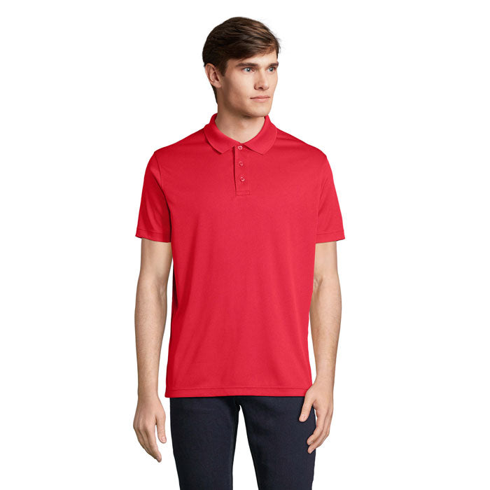 Pitcher Unisex Sports Polo Shirt