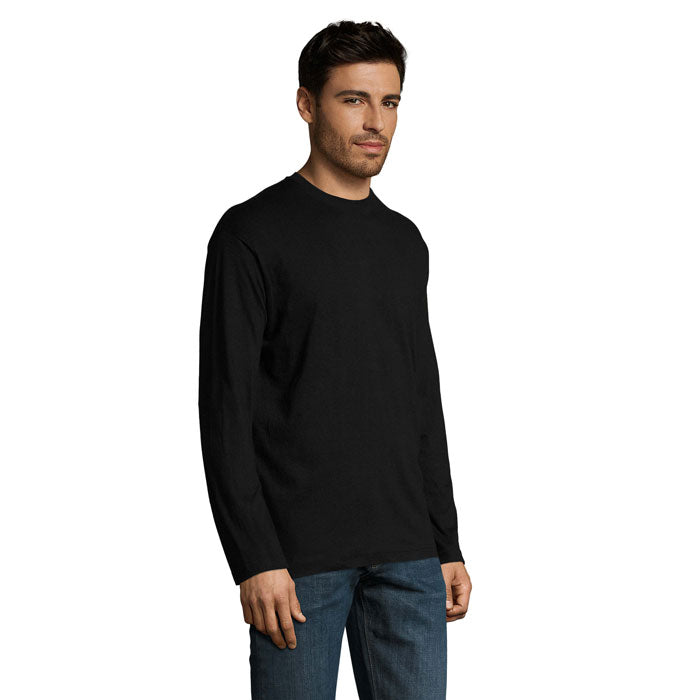 Monarch Men's Round Neck Long Sleeve T-Shirt