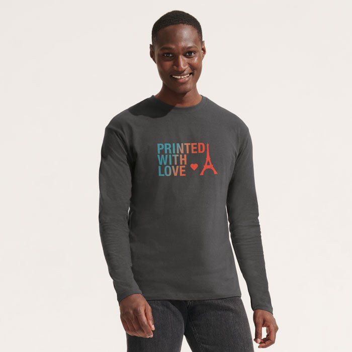 Monarch Men's Round Neck Long Sleeve T-Shirt