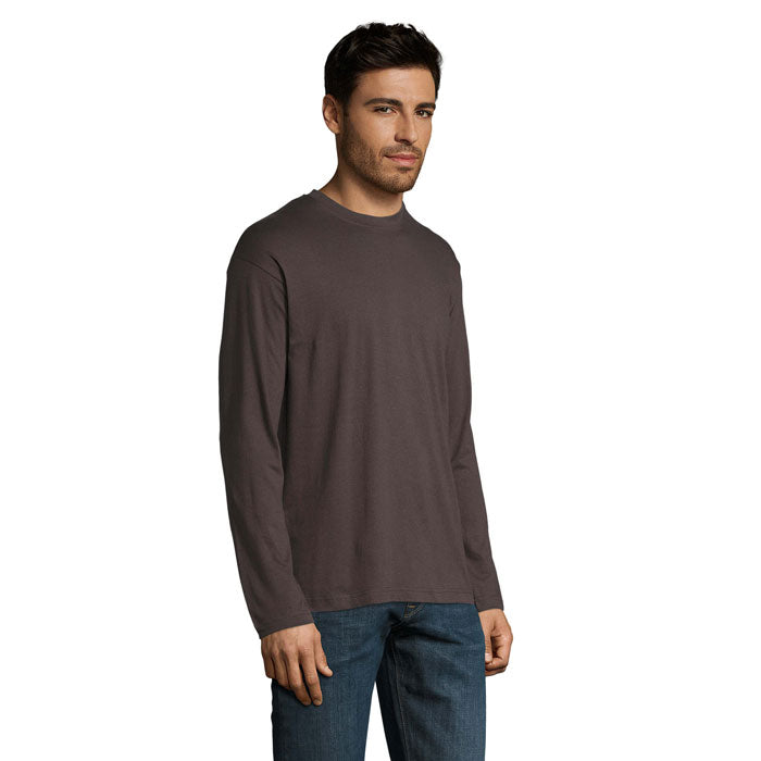 Monarch Men's Round Neck Long Sleeve T-Shirt