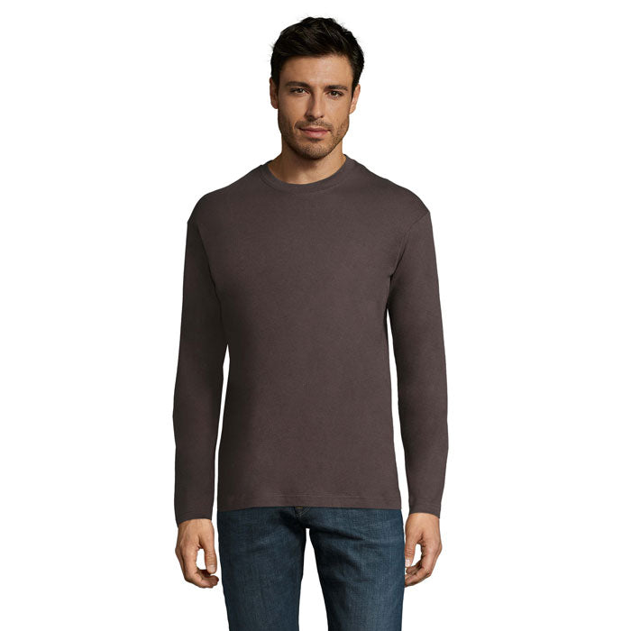 Monarch Men's Round Neck Long Sleeve T-Shirt