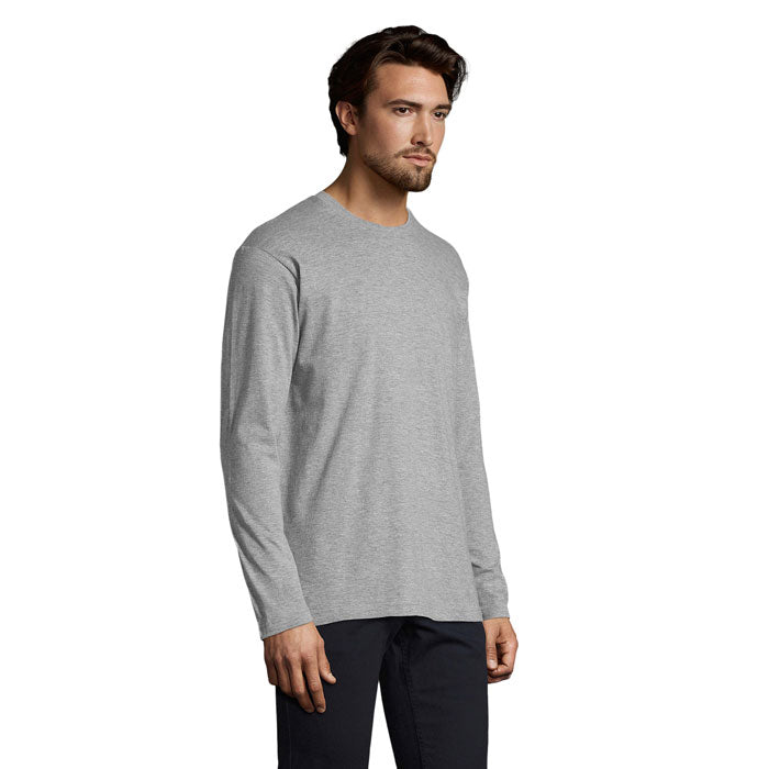Monarch Men's Round Neck Long Sleeve T-Shirt