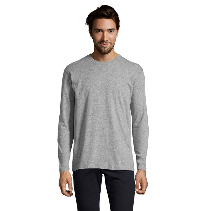 Monarch Men's Round Neck Long Sleeve T-Shirt