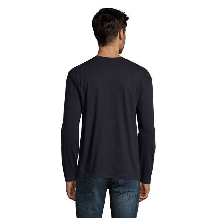 Monarch Men's Round Neck Long Sleeve T-Shirt