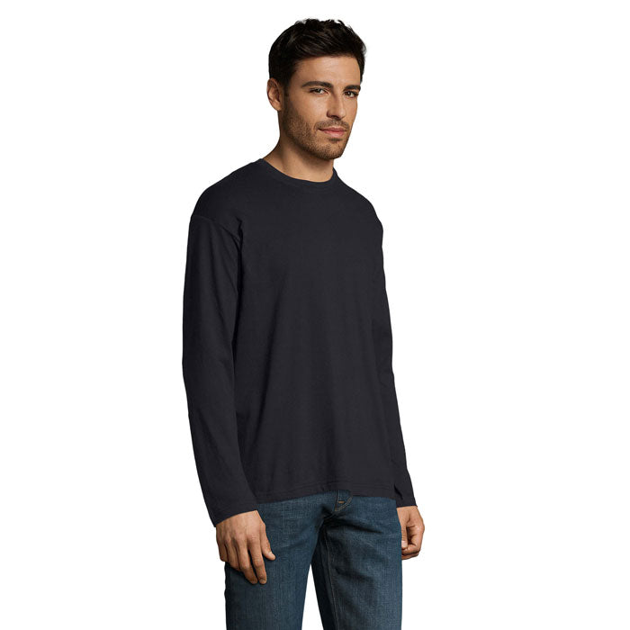 Monarch Men's Round Neck Long Sleeve T-Shirt