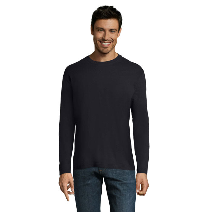 Monarch Men's Round Neck Long Sleeve T-Shirt