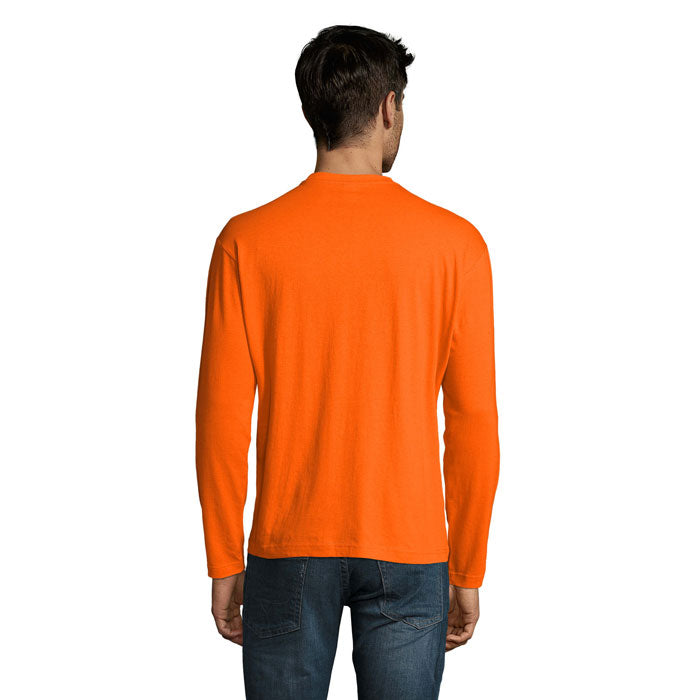 Monarch Men's Round Neck Long Sleeve T-Shirt