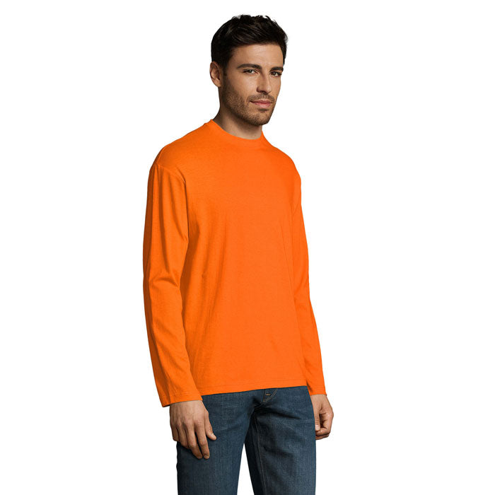 Monarch Men's Round Neck Long Sleeve T-Shirt