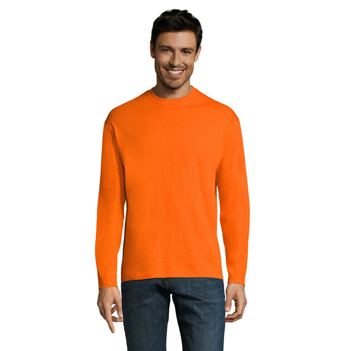 Monarch Men's Round Neck Long Sleeve T-Shirt