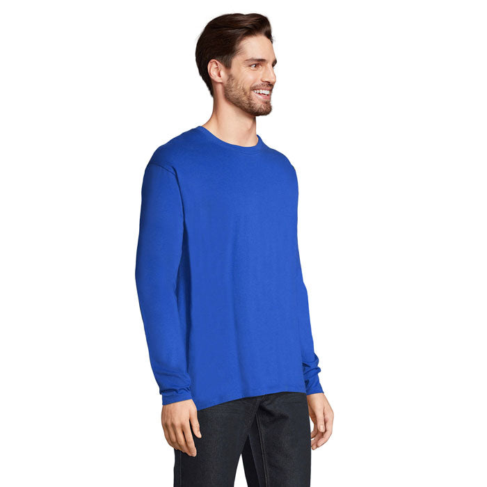 Monarch Men's Round Neck Long Sleeve T-Shirt