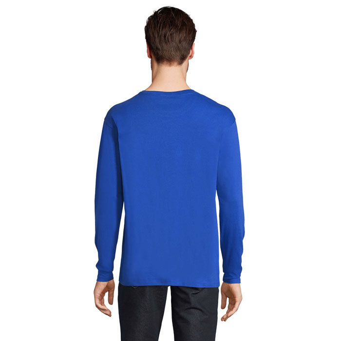 Monarch Men's Round Neck Long Sleeve T-Shirt