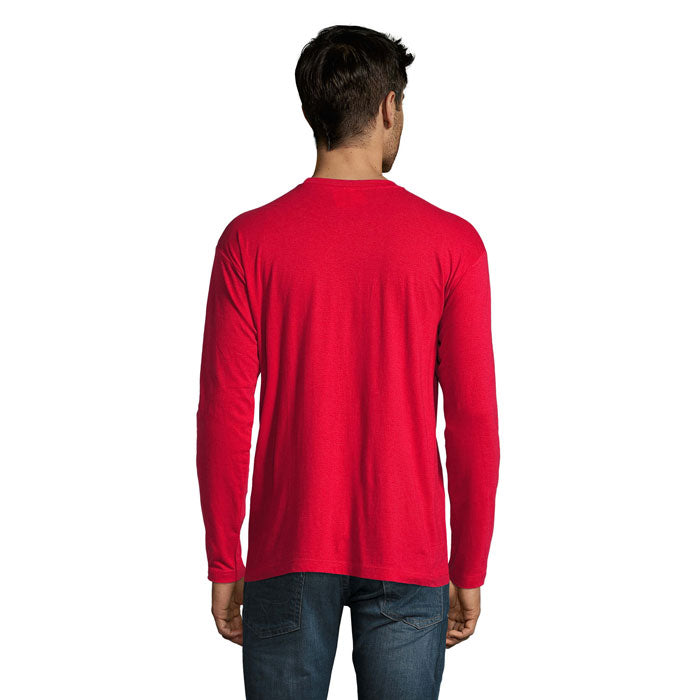 Monarch Men's Round Neck Long Sleeve T-Shirt