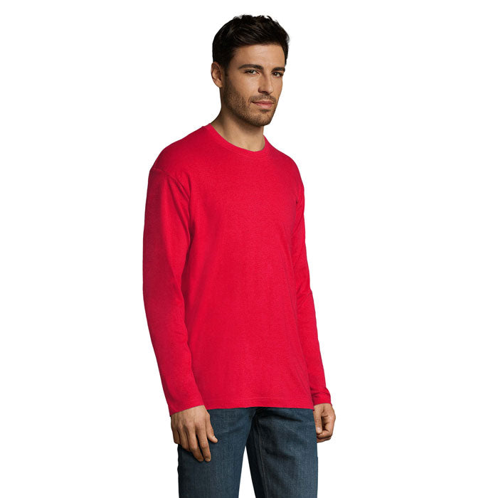 Monarch Men's Round Neck Long Sleeve T-Shirt