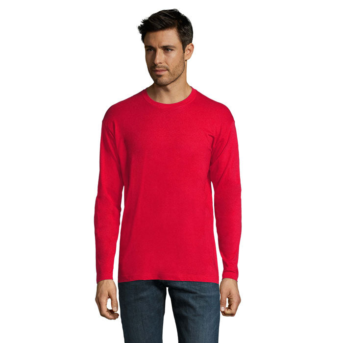 Monarch Men's Round Neck Long Sleeve T-Shirt