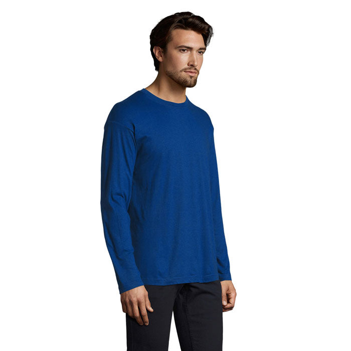 Monarch Men's Round Neck Long Sleeve T-Shirt