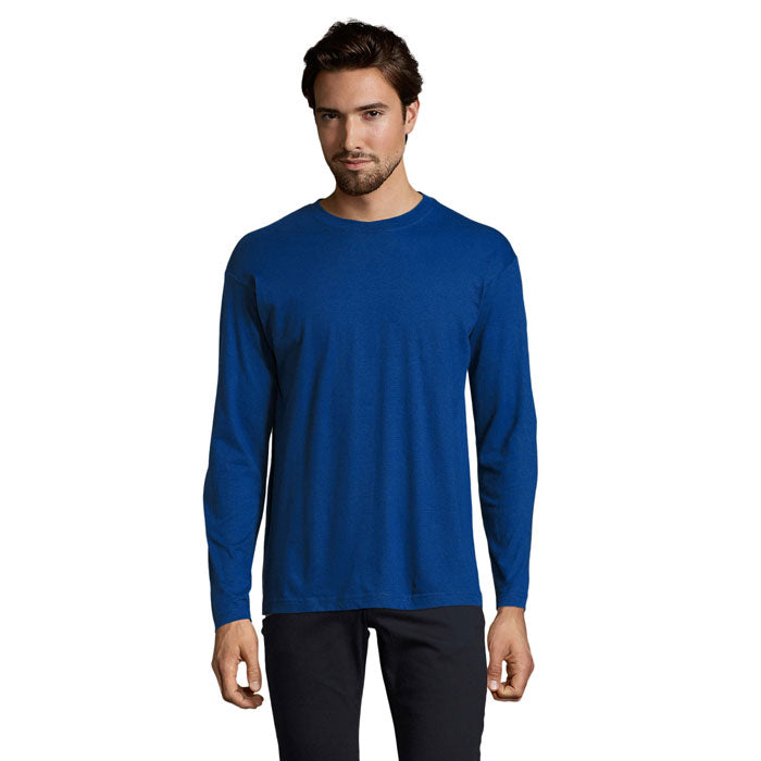 Monarch Men's Round Neck Long Sleeve T-Shirt