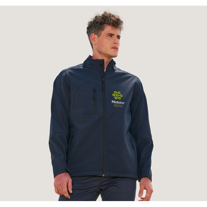 Relax Men's Softshell Zipped Jacket