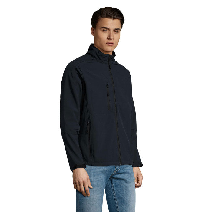 Relax Men's Softshell Zipped Jacket