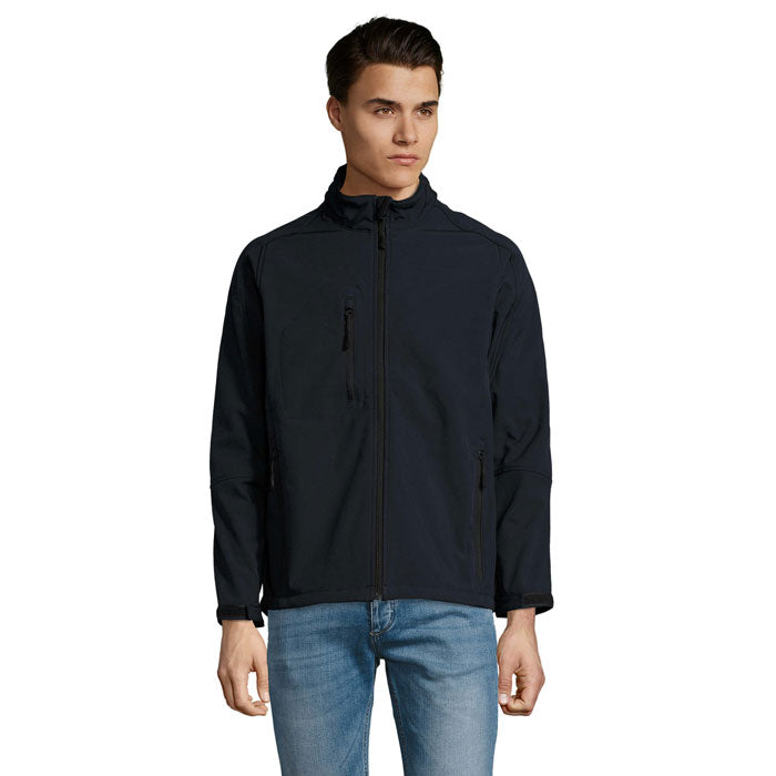 Relax Men's Softshell Zipped Jacket