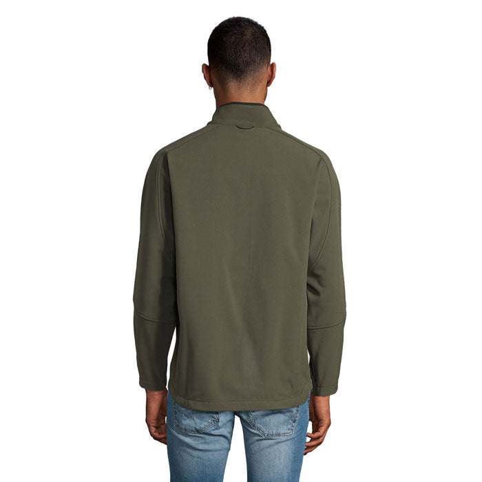 Relax Men's Softshell Zipped Jacket