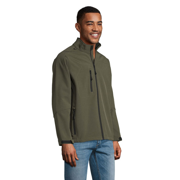 Relax Men's Softshell Zipped Jacket