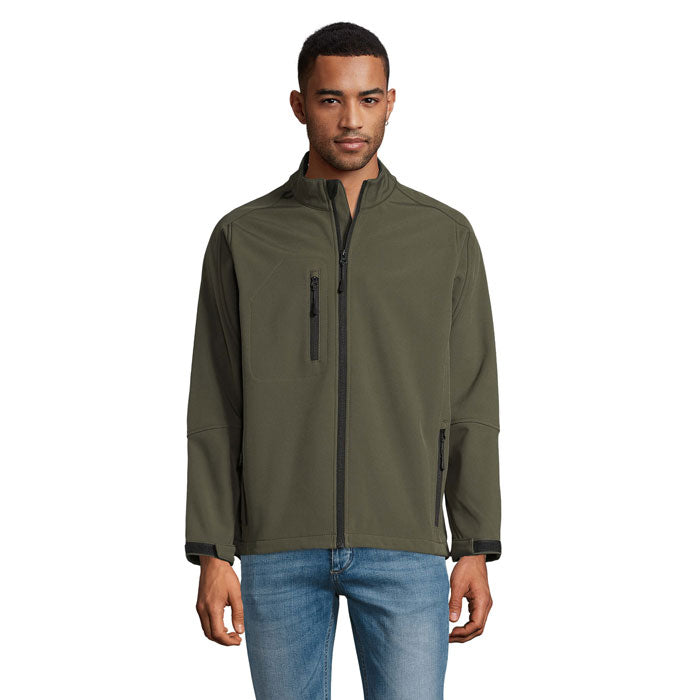 Relax Men's Softshell Zipped Jacket