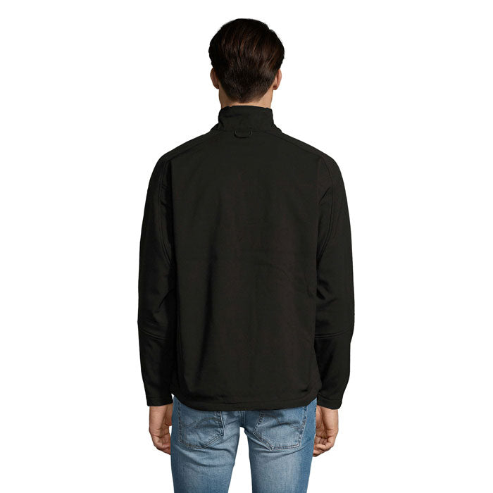 Relax Men's Softshell Zipped Jacket