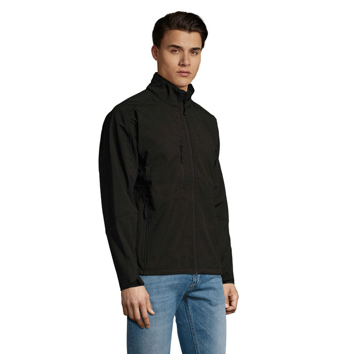 Relax Men's Softshell Zipped Jacket
