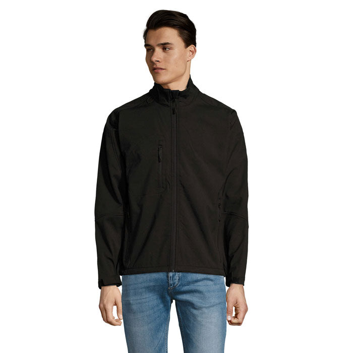 Relax Men's Softshell Zipped Jacket