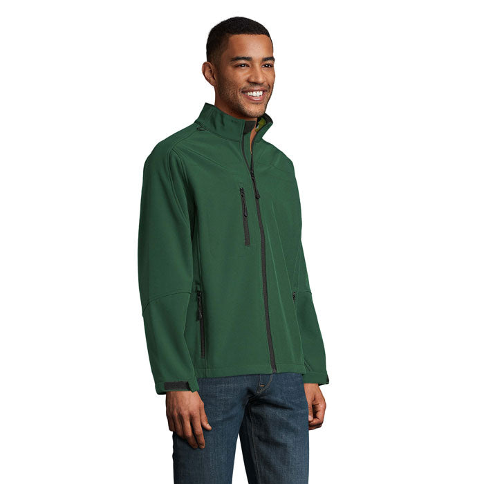 Relax Men's Softshell Zipped Jacket