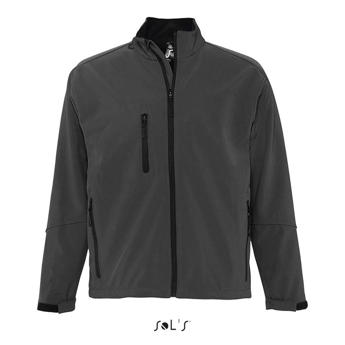 Relax Men's Softshell Zipped Jacket