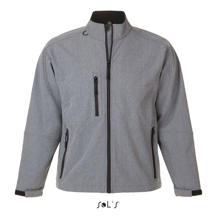 Relax Men's Softshell Zipped Jacket