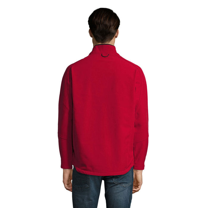 Relax Men's Softshell Zipped Jacket