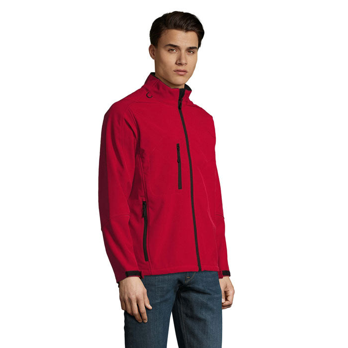 Relax Men's Softshell Zipped Jacket